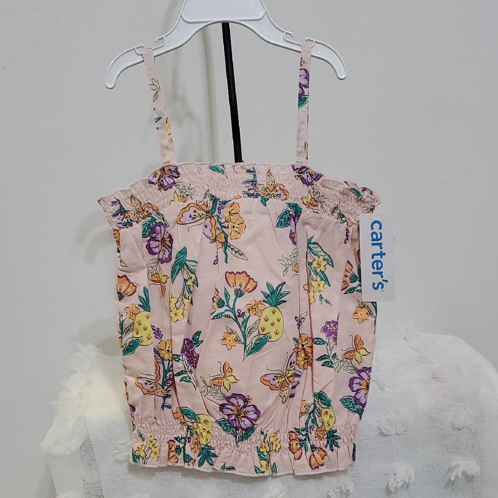 Carter's Light Pink Floral Camisole